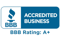 BBB Accredited Business — A+ rating